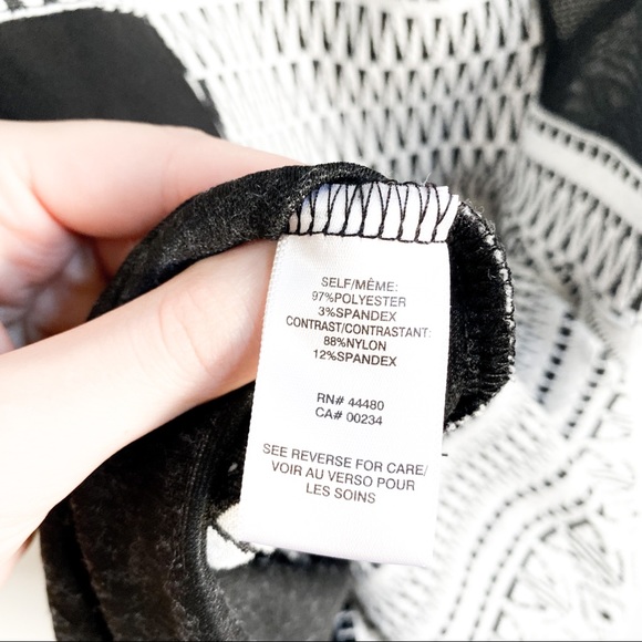 Material Girl Black White Dress - Picture 4 of 5